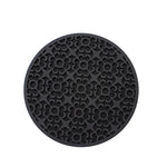 coasters perforés silicone moderne antidérapants diverses couleurs domestiques