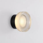 lampe murale moderne led noir doré blanc translucide rayures finies minimaliste