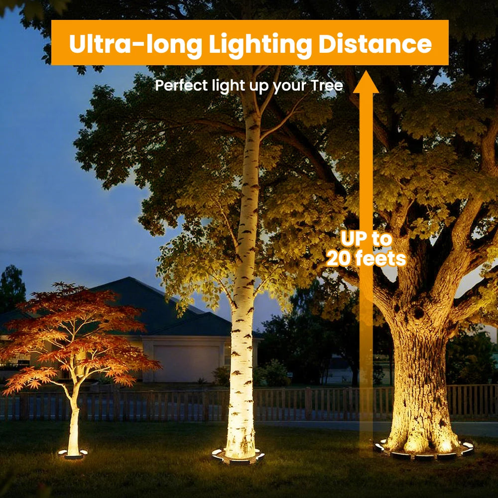 projecteur led extérieur arbre noir ip65 moderne lumiere blanche contemporain aluminium 11w 249lm