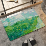 tapis van gogh impressionniste anti dérapant polyester résistant extérieur multicolore moderne