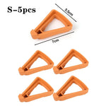 supports pot orange moderne adhésif 10pc 5pc plateau plat lisse ventilé jardineriaux