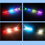barre lumineuse led noir effet scène dmx certification fcc ul 240v stroboscopique modernisée fixations