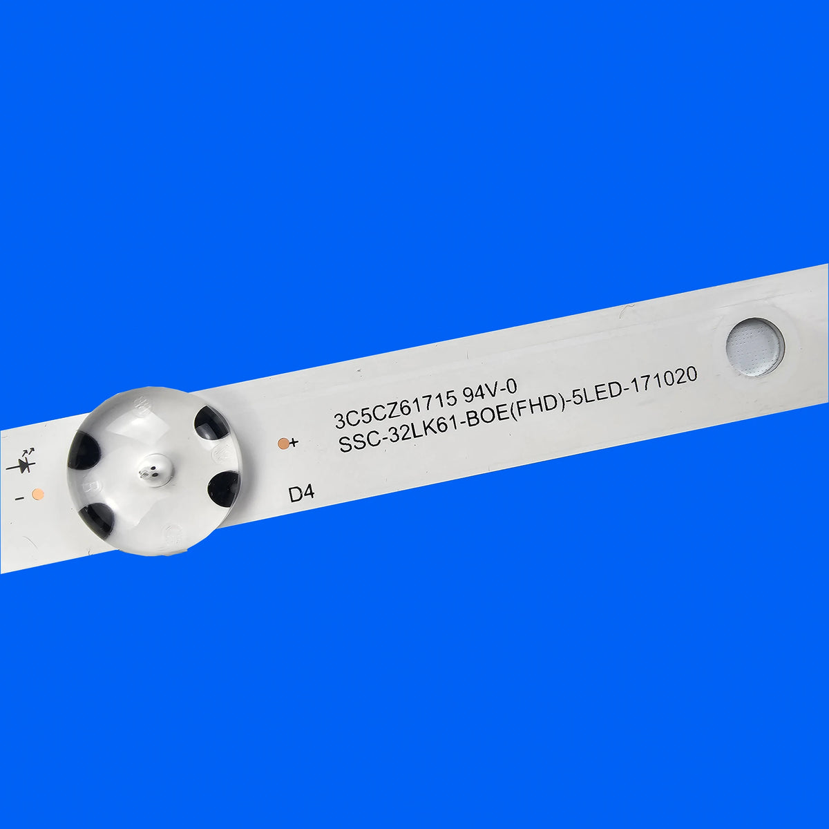 barre lumineuse led blanc bleu moderne connecteur électrique fixations technologie