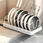 rack vaisselle moderne rangement épices couches assiettes bols blanc noir