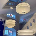suspension lumineuse moderne blanc pendentif métal opaqué 90 260V facile salon chambre