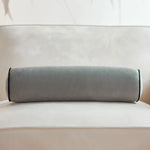 oreiller velours moderne couleur vert menthe gris rose orange voyage literie décoration