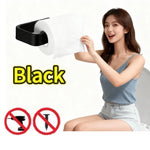 support papier toilette auto adhésif moderne salle bain blanc étanche hygiène salle bain accessorisation