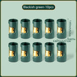 fixateur draps transparent vert foncé clip housses couette moderne diamants texturé lisse brillant