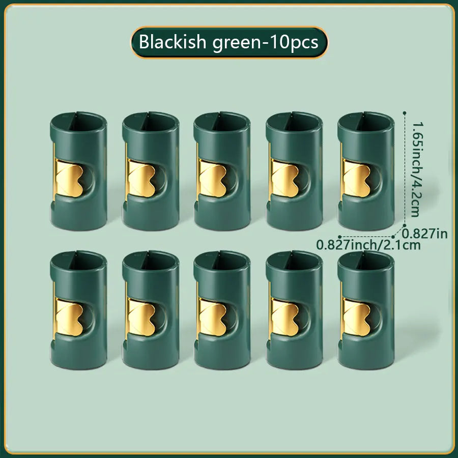 fixateur draps transparent vert foncé clip housses couette moderne diamants texturé lisse brillant