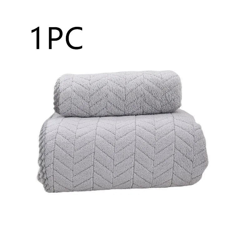 serviettes bain microfibre séchage rapide motif zigzag couleurs gris blanc rouge moderne absorption élevée