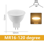 ampoules led blanc modernes 3w 5w 6w 7w 12v 3000k 4000k 6000k 120° 38°
