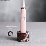 ensemble salle bain marbre rouge distributeur savon porte savon diffuseur huile essentielle moderne