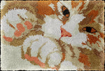 kit crochet laine tapis fleurs coussin coeur kit couture diy création maison moderne