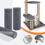 tapis protection chat gris texture rugueuse adhésif moderne anti rayures gratter pattescrição
