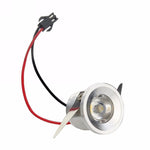 Spot LED argenté moderne câble vis fixations 31mm 24mm 22mm blanc chaud