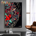 affiche murale spider man toile araignée moderne pop art chambre enfant superheroes decoration maison