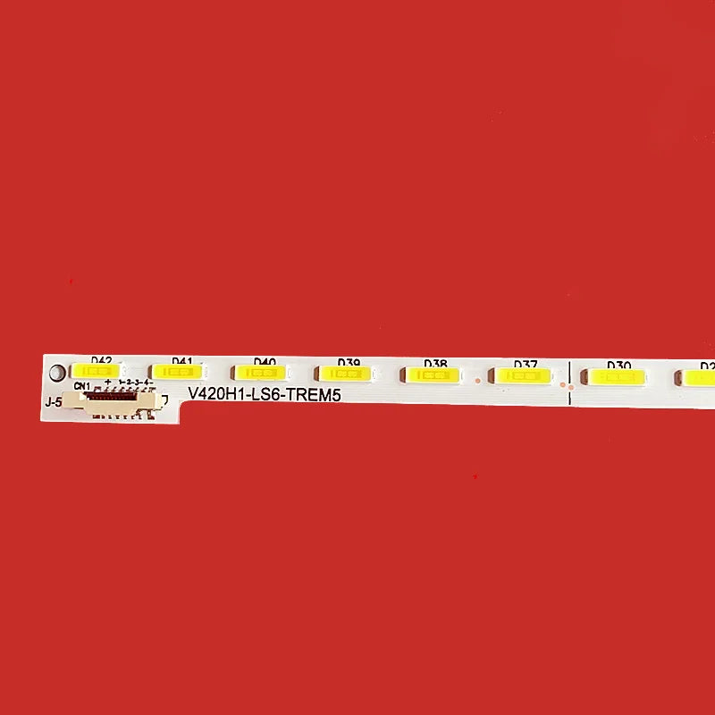 ruban led blanc ligne droite moderne 525mm 48 leds 6v connecteur j5