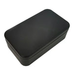 boîte thé métal or argent rose rouge noir lisse brillant moderne minimaliste imperméable