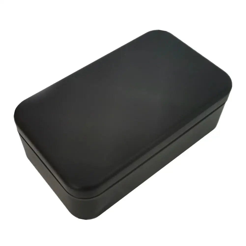 boîte thé métal or argent rose rouge noir lisse brillant moderne minimaliste imperméable