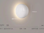 lampe murale led rouge moderne minimaliste brillante murale fixations discretes chambre salon