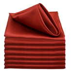 serviettes table vert rose bordeaux classiques anneaux dorés mariage anniversaire noël nhà hàng
