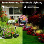 lumières décoratives solaires feux dartifice blanc doré moderne extérieures autoinstallation led jardin patio