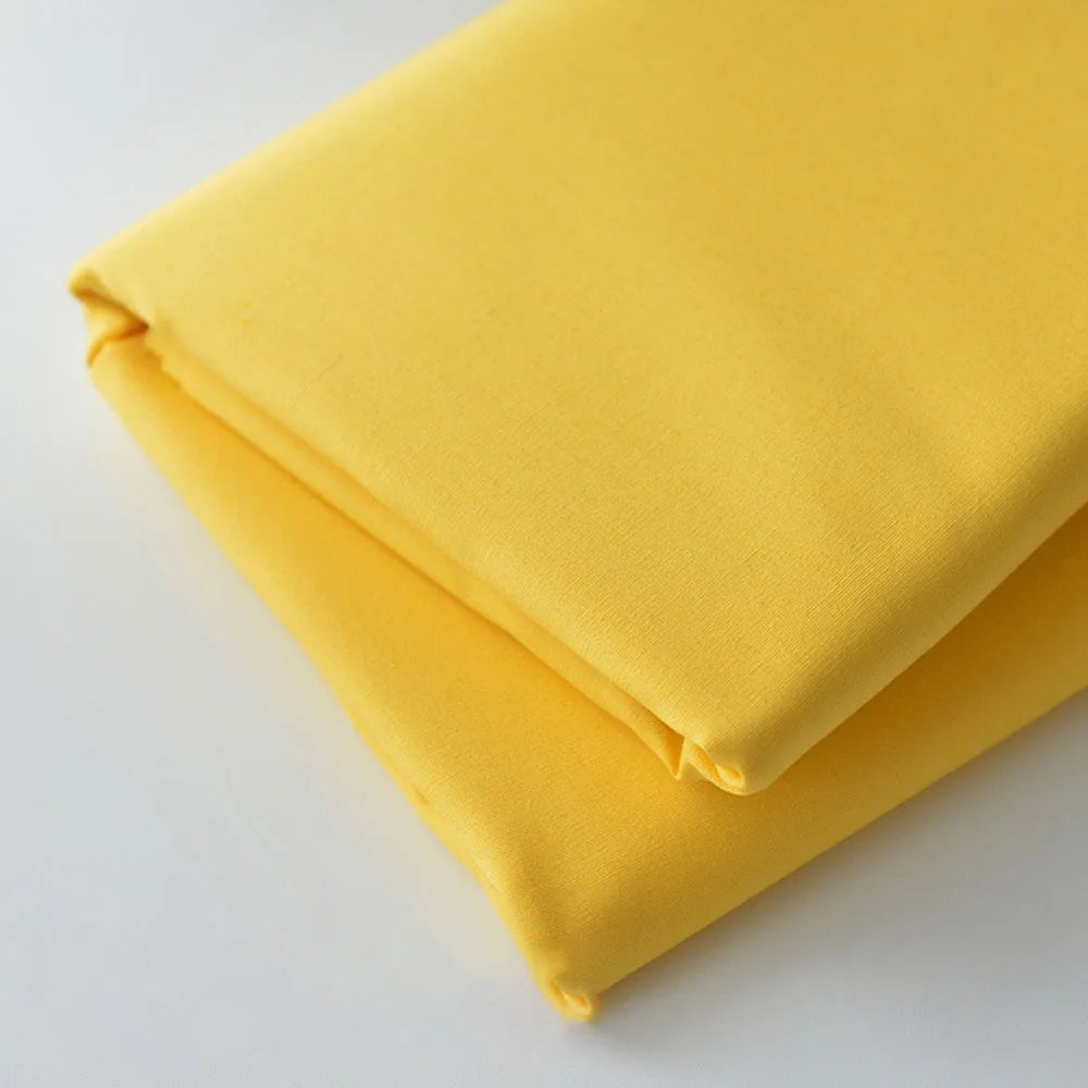 tissu coton uni rapide respirant moderne vert jaune orange rouge rose violet blanc bricolage