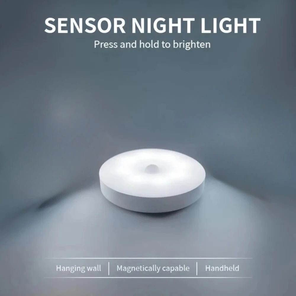 lampe nuit induction blanc moderne minimaliste aimant fixation muraleflux lumineux moins60 ledVES