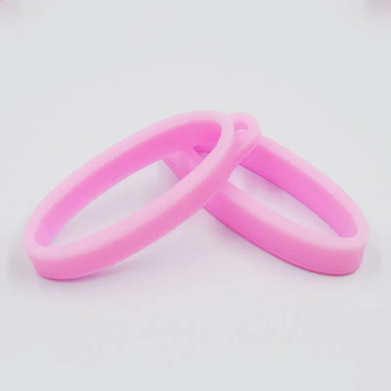 anneaux silicone multicolores bouchons bouteille modernes violet rose noir vert bleu rouge blanc
