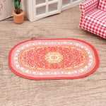 tapis floral géométrique vert rouge bleu rose marron clair classique ethnique fantaisie science fiction