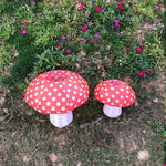 lanterne champignon fraise couleur rouge blanc jaune rose verte points feuilles enfant décoration fête