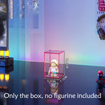 vitrine acrylique transparente boîte rangement empilable figurines jouets collectionnables protection anti poussière