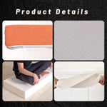 Coussin de banc bourgogne lavable avec housse amovible