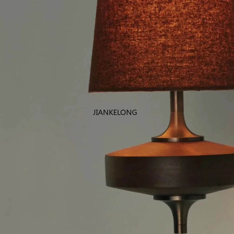 lampe murale rétro abatjour texture rugueuse éclairage quotidien beige marron vert minimaliste vintage années