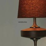 lampe murale rétro abatjour texture rugueuse éclairage quotidien beige marron vert minimaliste vintage années