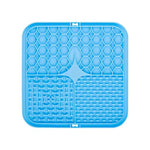 tapis nourriture silicone anti glisse anti etouffement bleu violet vert gris orange moderne slow