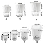 pots plante autoarrosants modernes blanc rose vert minimalistes grille tailles