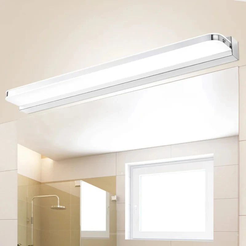 éclairage mural moderne minimaliste led noir argenté fixé mur sans perçage chambre cuisine étude