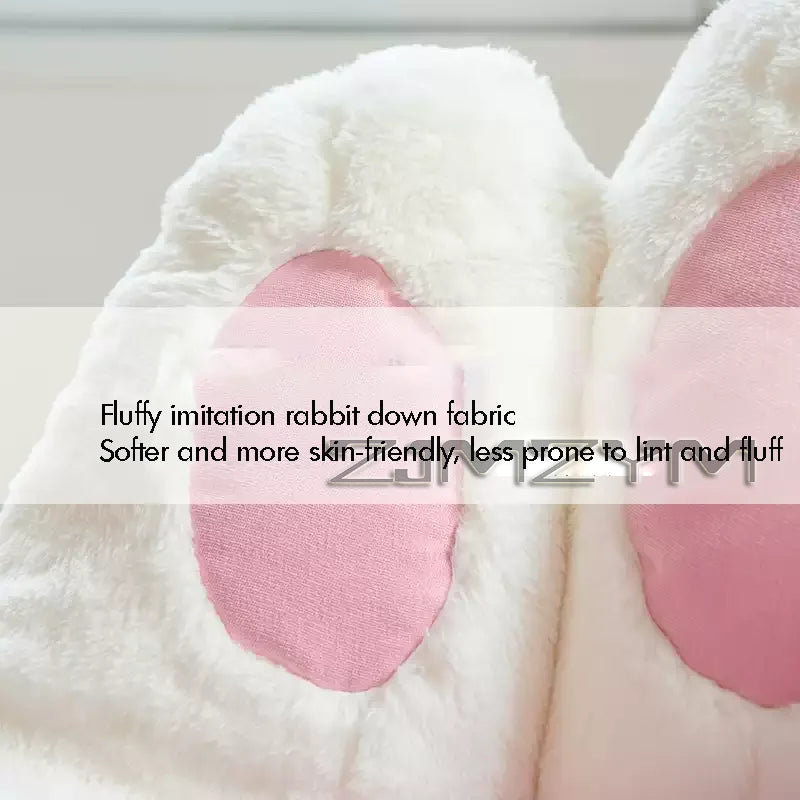 siège enfant fauteuil blanc rose poilu coussin patte coussinet ludique décontracté chambre enfants assis