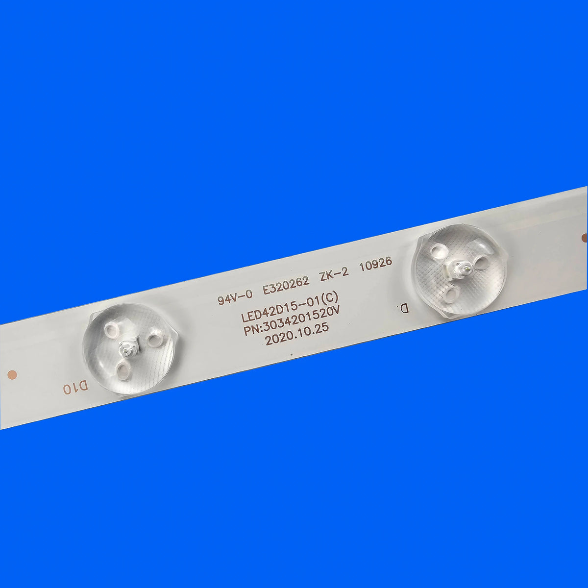 bande rétroéclairage led blanc rondes translucent moderne téléviseur compatible haier fixations connecteurs