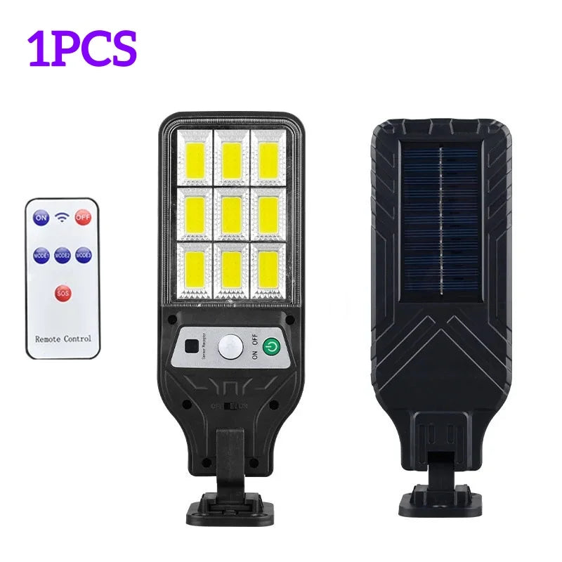 lampe solaire led noir moderne capteur mouvement clips étancheextérieur contemporain fonctionnel télécommande contrôle