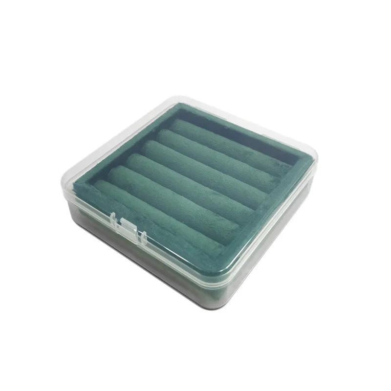boîtes bijoux velours transparent violet bleu marine vert rouge contemporaines