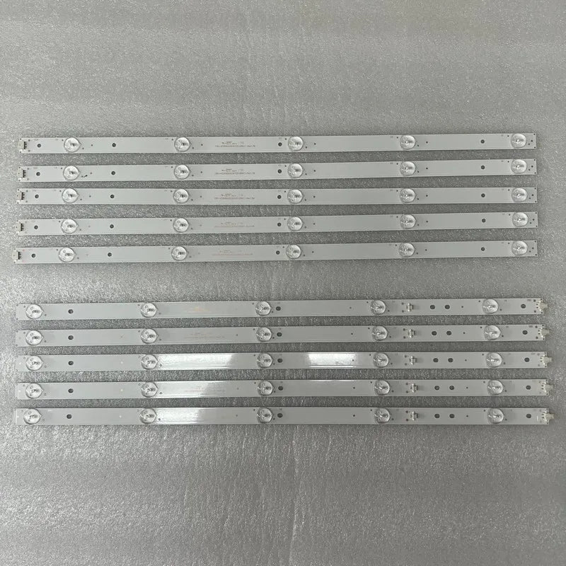 bande led argentée moderne 1082mm connecteurs réutilisable aluminium translucent