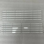 bande led argentée moderne 1082mm connecteurs réutilisable aluminium translucent