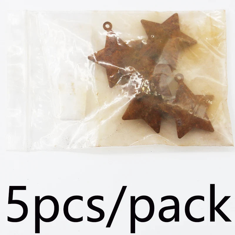 Ornements de Noël en métal pour sapin