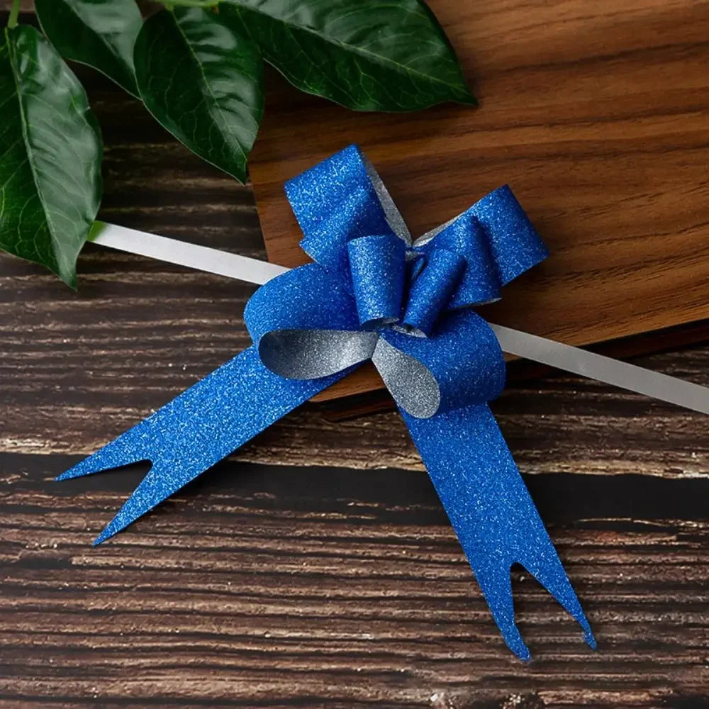 rubans pailletés adhésifs violet bleu vert jaune gris rouge décoration noël anniversaire mariage