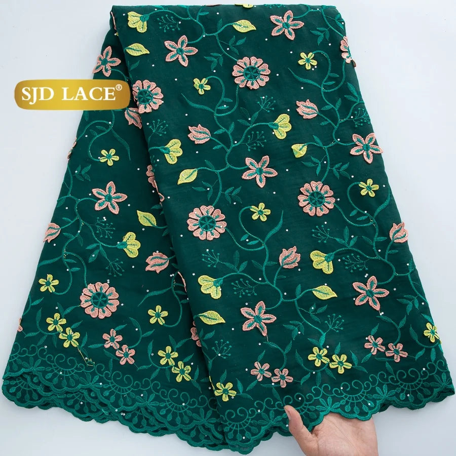 dentelle brodée fleurs motifs opaques marron vert noir rouge occasionnelle mariage fête
