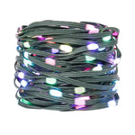 guirlande lumineuse led rgb adressable usb decoration noel mariage jardin fil transparent vert noir