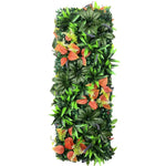 tapis fleurs artificielles décoration intérieure moderne végétal branches feuilles diverses opaques anniversaire fixations murales