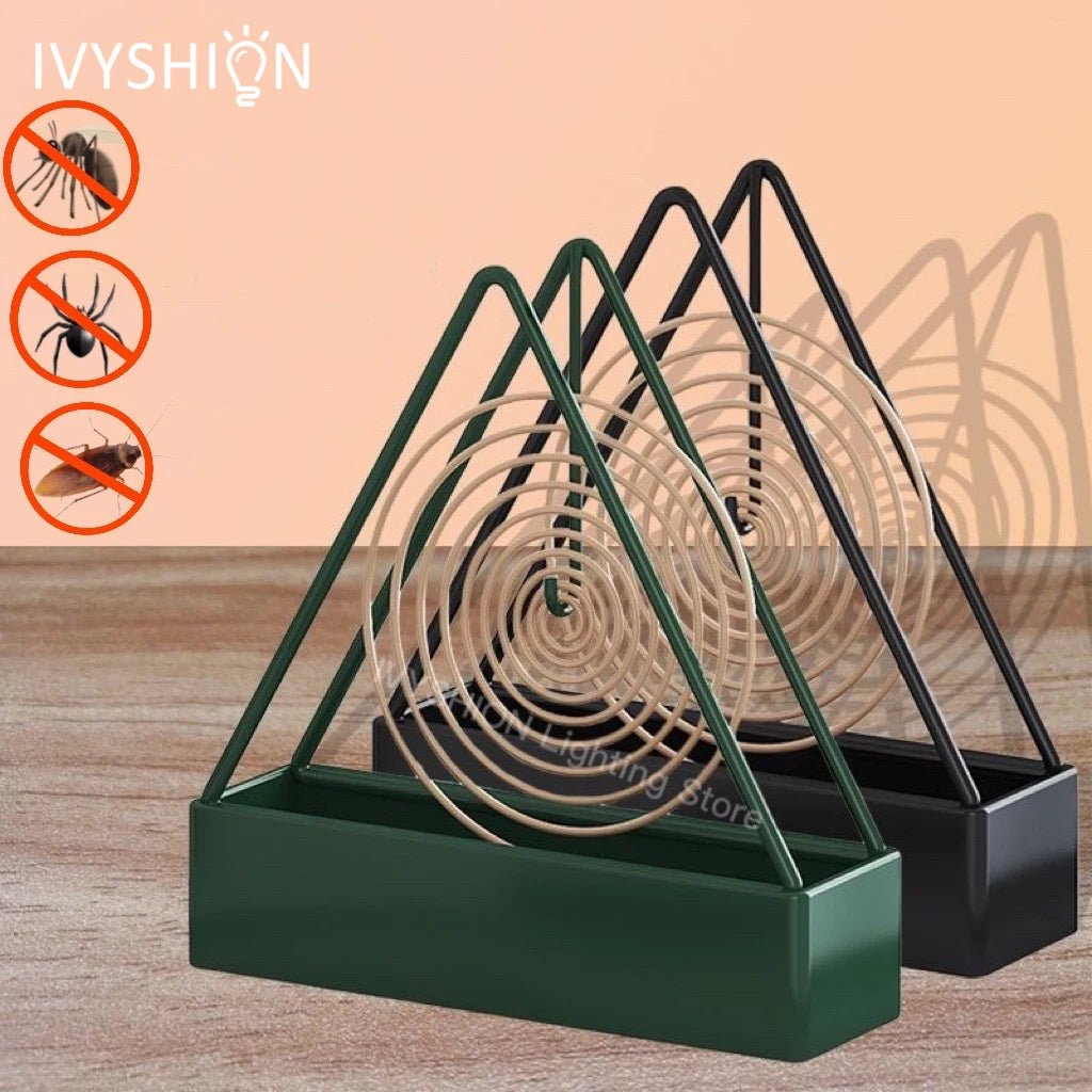 porte spirale anti moustiques vert noir moderne acier inoxydable utilisation multiple deco intérieure porte